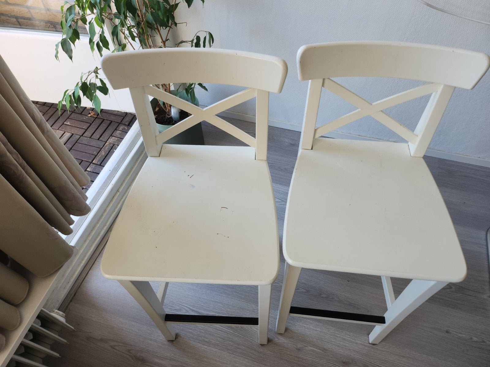 IKEA ROSENTORP barkrukken - 2 stuks, Ophalen