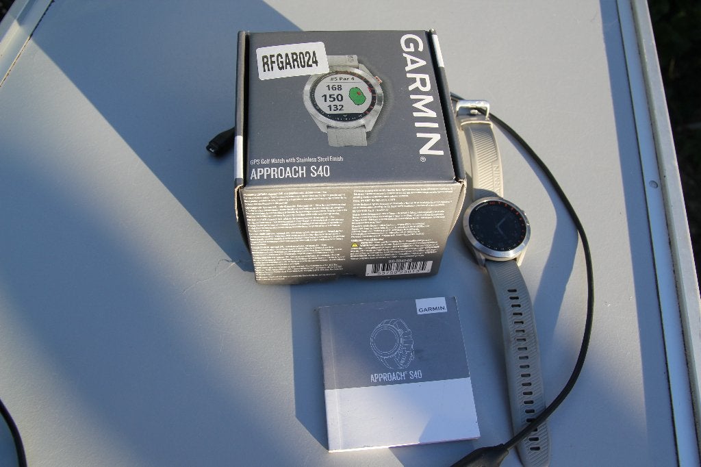 Garmin Approach S40 GPS Golfhorloge, Ophalen of Verzenden, Gebruikt, Overige typen, Overige merken