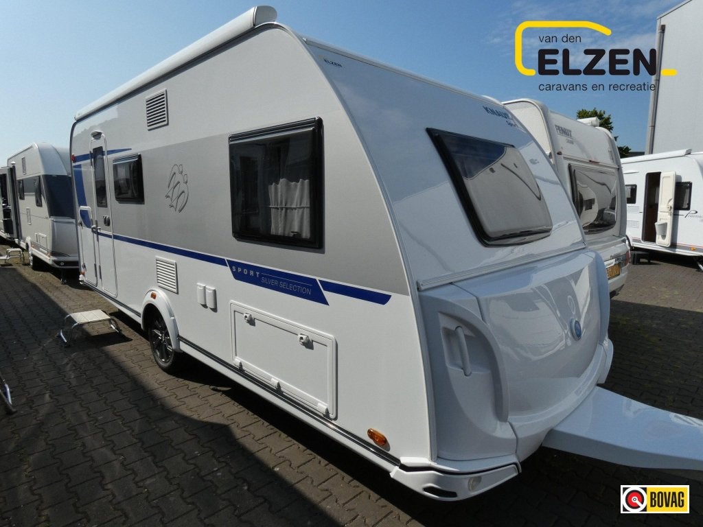 Knaus Sport Silver Selection 500 QDK Mover, luifel, voortent, Caravans en Kamperen, Dwarsbed, Bedrijf, Treinzit, 5 tot 6 meter