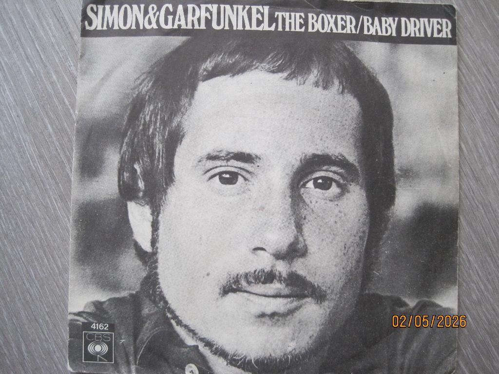 Simon & Garfunkel  -  The Boxer, Gebruikt, Fotohoes, 7 inch, Single