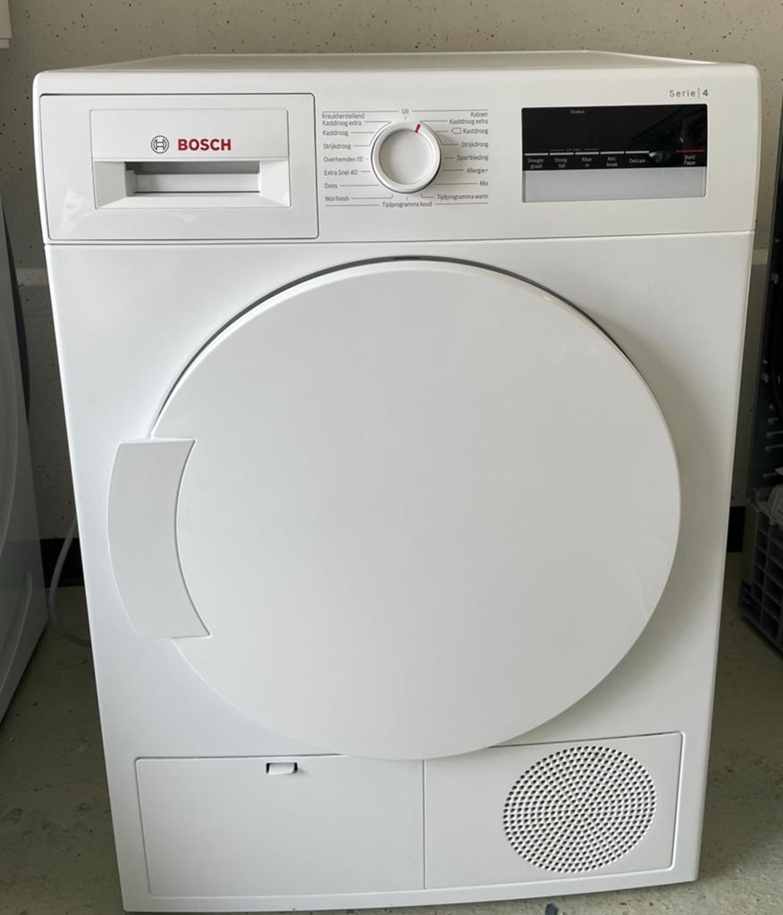 Bosch droger met garantie + bezorging, 6 tot 8 kg, Ophalen of Verzenden, Zo goed als nieuw, 85 tot 90 cm