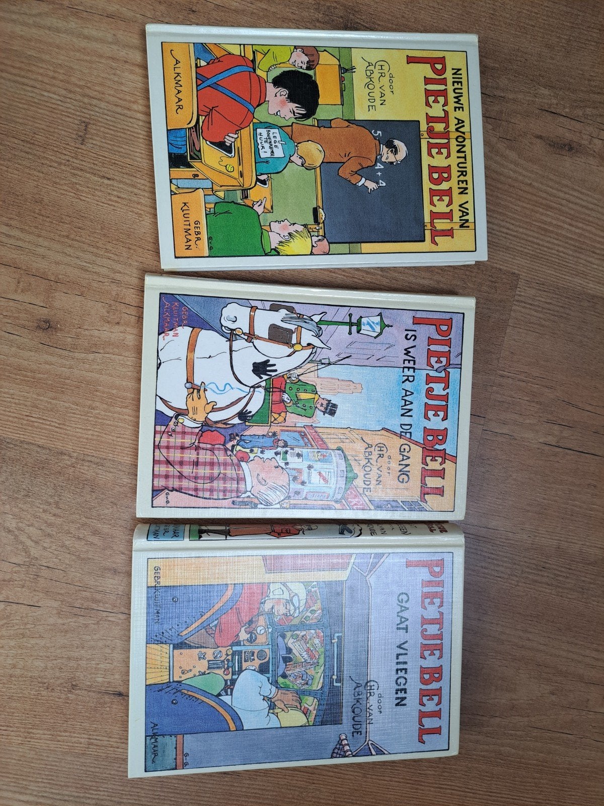 Pietje Bell Boeken - 3 delen van Chris van Abkoude, Ophalen of Verzenden, Gelezen, Chris van Abkoude, Fictie algemeen