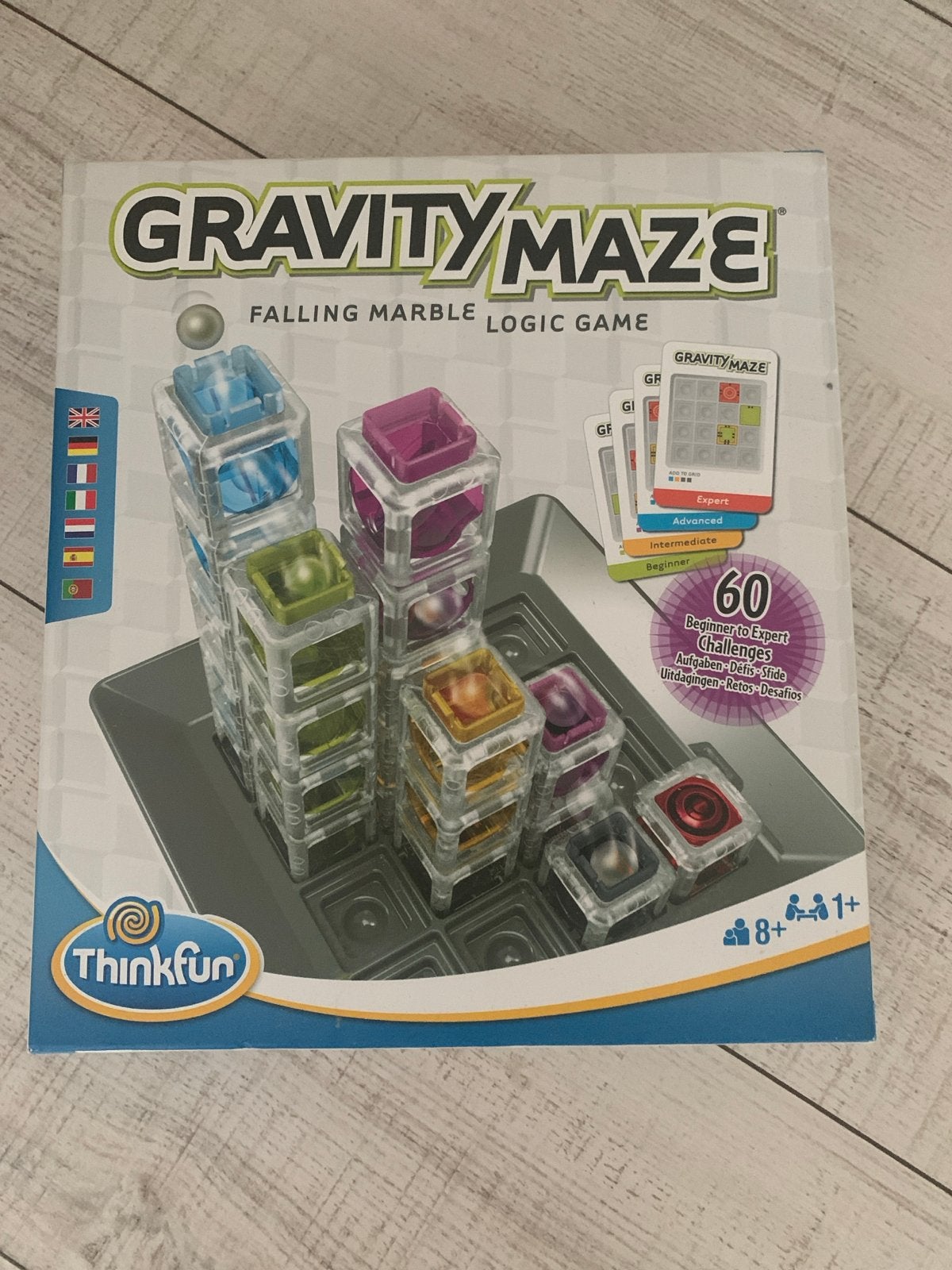 Gravity Maze - Falling Marble Logic Game (ThinkFun), Een of twee spelers, Ophalen of Verzenden, Zo goed als nieuw