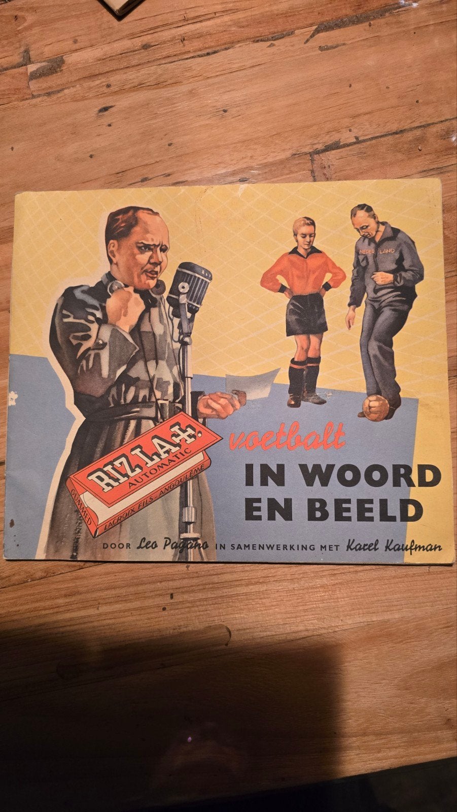 rizla voetbalt, Ophalen of Verzenden, Gelezen, Plaatjesalbum