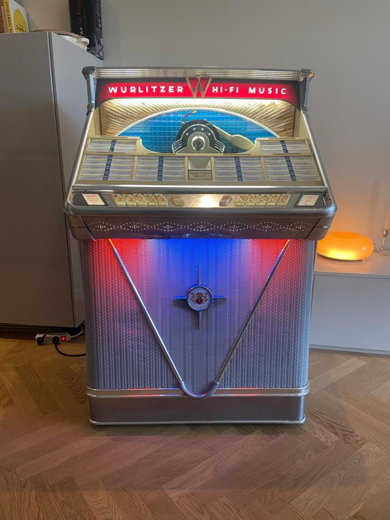 Wurlitzer 2410 Jukebox, 1950 tot 1960, Zo goed als nieuw, Wurlitzer, Ophalen