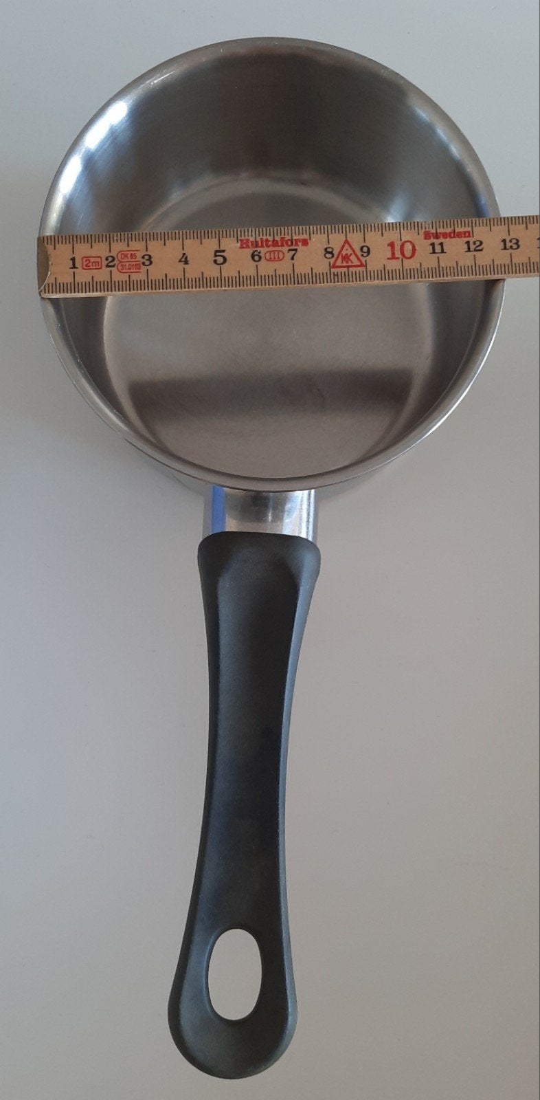 Kuhn Rikon RVS steelpan 0,5L / 10 cm Home Daylight, Gebruikt, Ophalen of Verzenden, Rvs, Kookpan