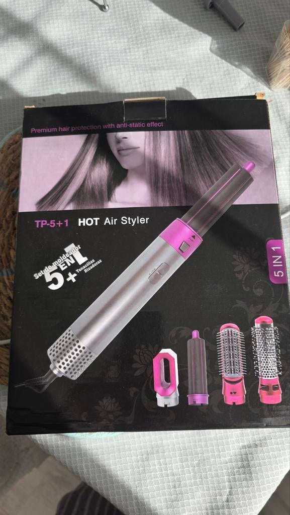 5-in-1 Hetelucht Styler Set - Nieuw en Ongebruikt, Ophalen of Verzenden