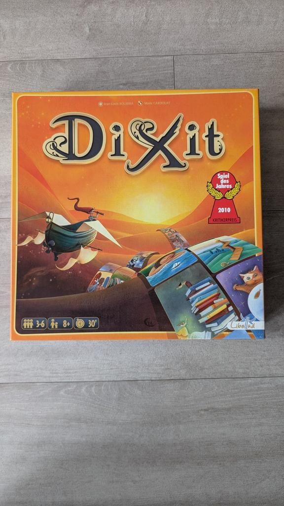 Dixit Gezelschapsspel - Zo goed als nieuw, Vijf spelers of meer, Ophalen of Verzenden, Zo goed als nieuw, Libellud
