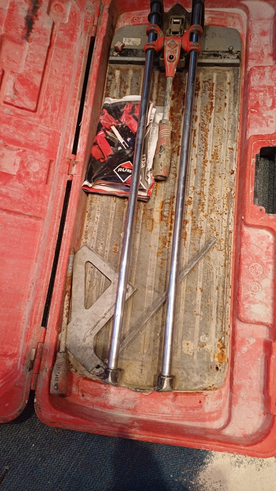 Rubi tegelsnijder - Professioneel gereedschap, Ophalen, Gebruikt, 40 tot 60 cm
