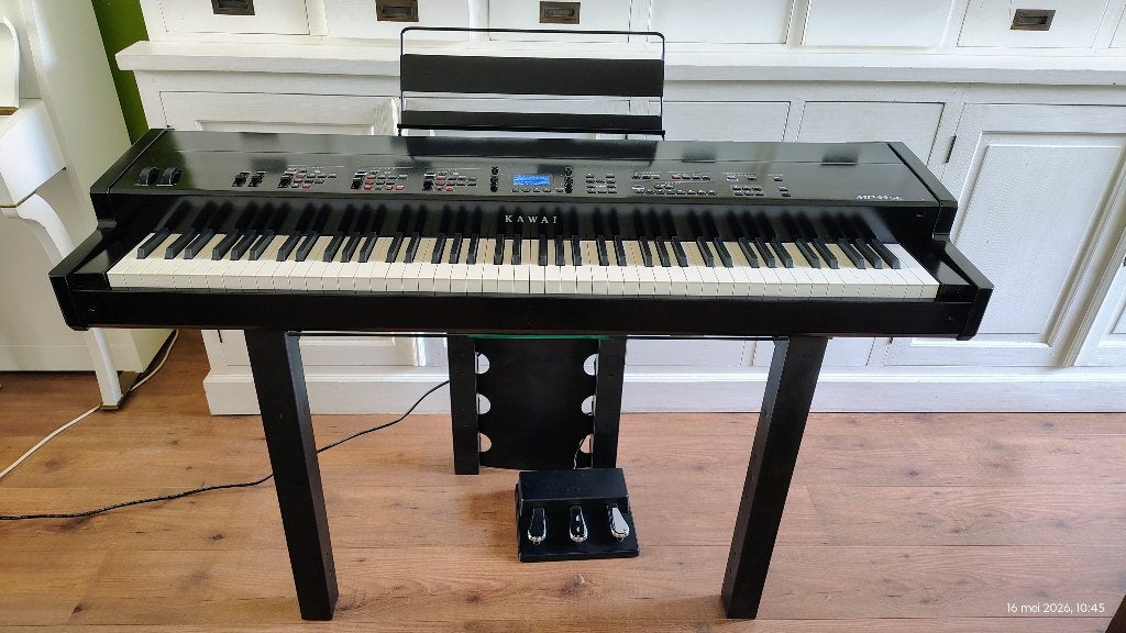 Kawai MP-11SE digitale stage piano, uitstekende staat, Ophalen, Zwart, Zo goed als nieuw, Piano