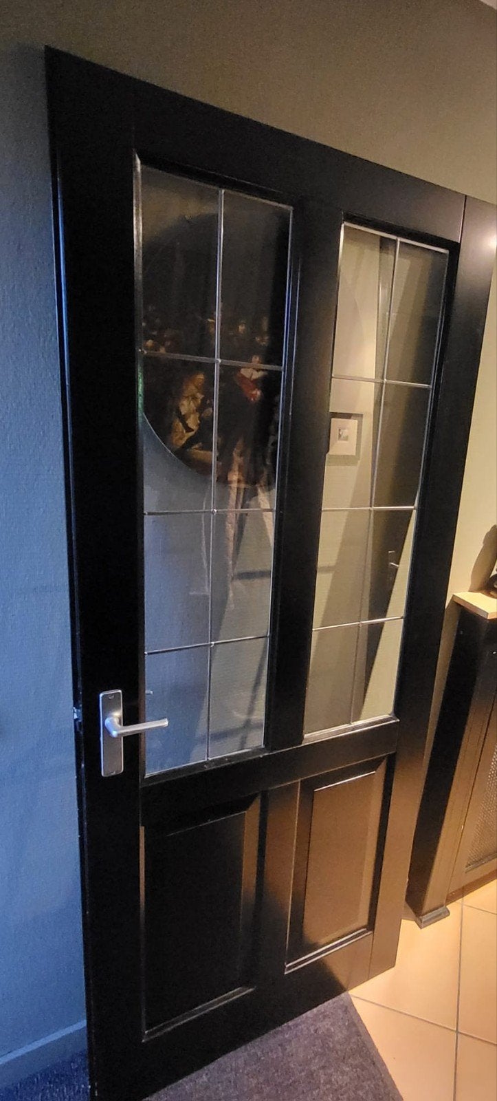 Binnendeur, opdek, 88 x 211,5, linksdraaiend, Ophalen, Gebruikt, 80 tot 100 cm, Binnendeur