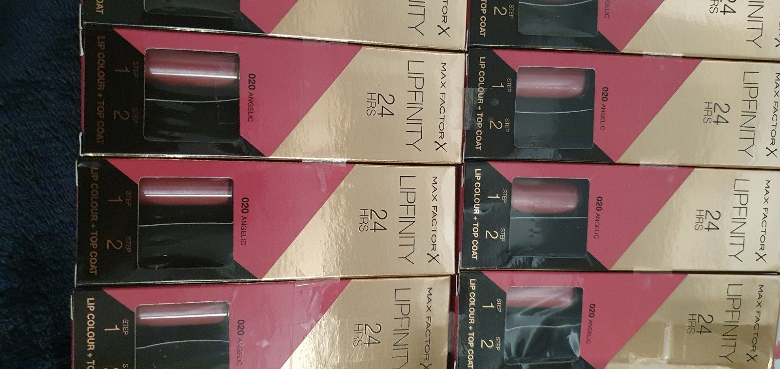 10 stuks Maxfactor lipfinity zonder topcoat nr 020, Verzenden, Nieuw, Overige kleuren, Handen en Nagels