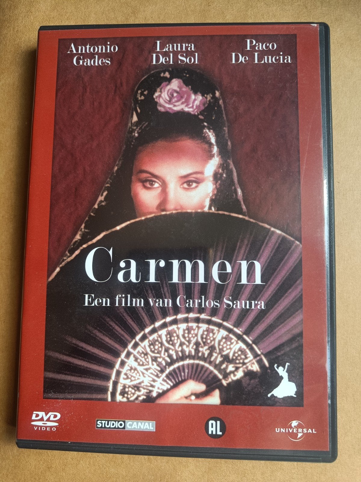 Carmen - Een film van Carlos Saura (DVD), Cd's en Dvd's, Alle leeftijden, Ophalen of Verzenden, Gebruikt