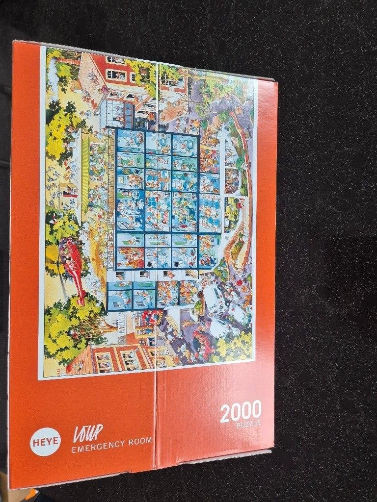 Legpuzzel van Heye, Emergency room, 2.000 stukjes, Hobby en Vrije tijd, Ophalen of Verzenden, Meer dan 1500 stukjes, Zo goed als nieuw