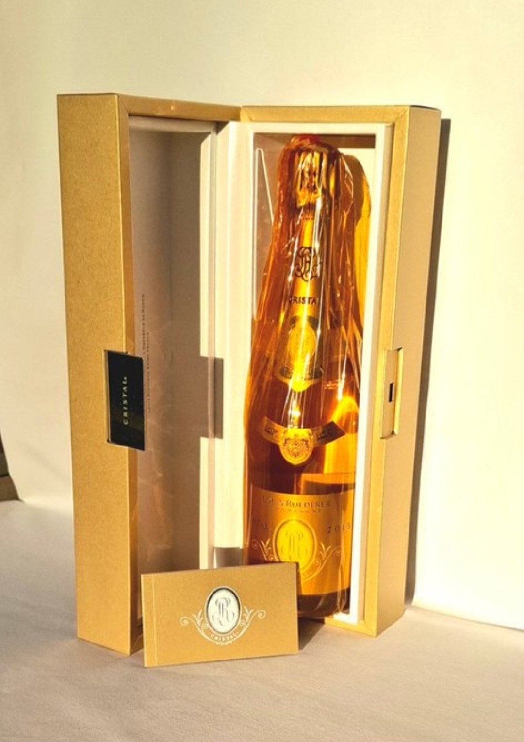 Louis Roederer Cristal Champagne 2015 in geschenkdoos, Verzamelen, Wijnen, Frankrijk, Nieuw, Ophalen of Verzenden, Champagne