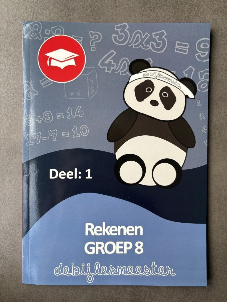 Rekenen Groep 8 deel 1 - de bijlesmeester, Overige vakken, Nieuw, Overige niveaus, De bijlesmeester