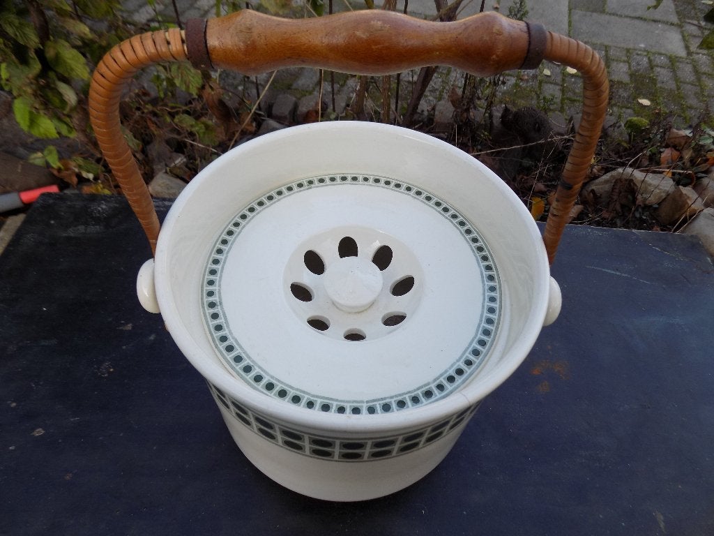 Bloempot vintage royaal aardewerk, Ophalen, Gebruikt, Steen/keramiek