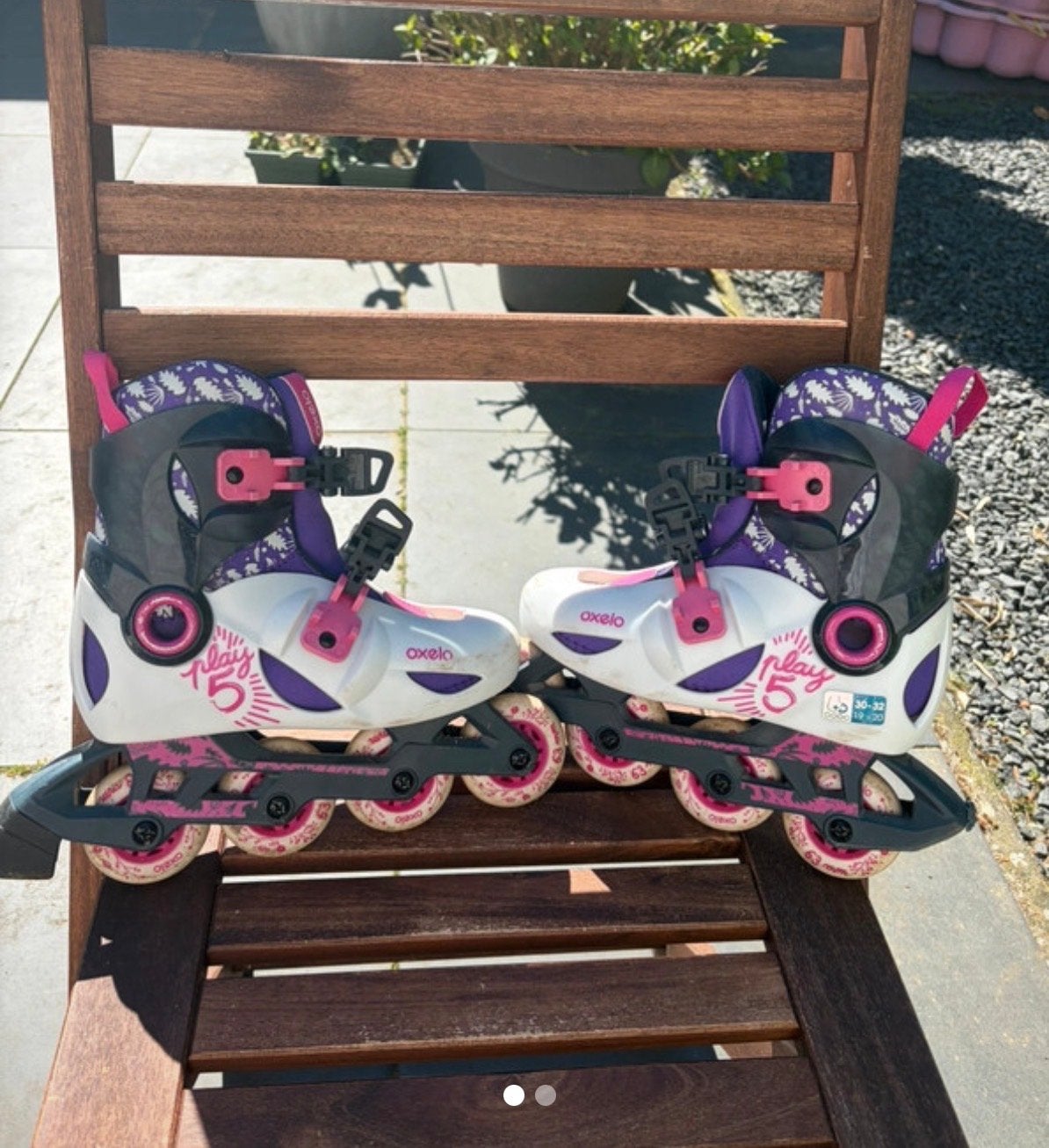 Oxelo Play 5 verstelbare inline skates voor kinderen, Kinderen, Inline skates 4 wielen, Ophalen, Overige merken