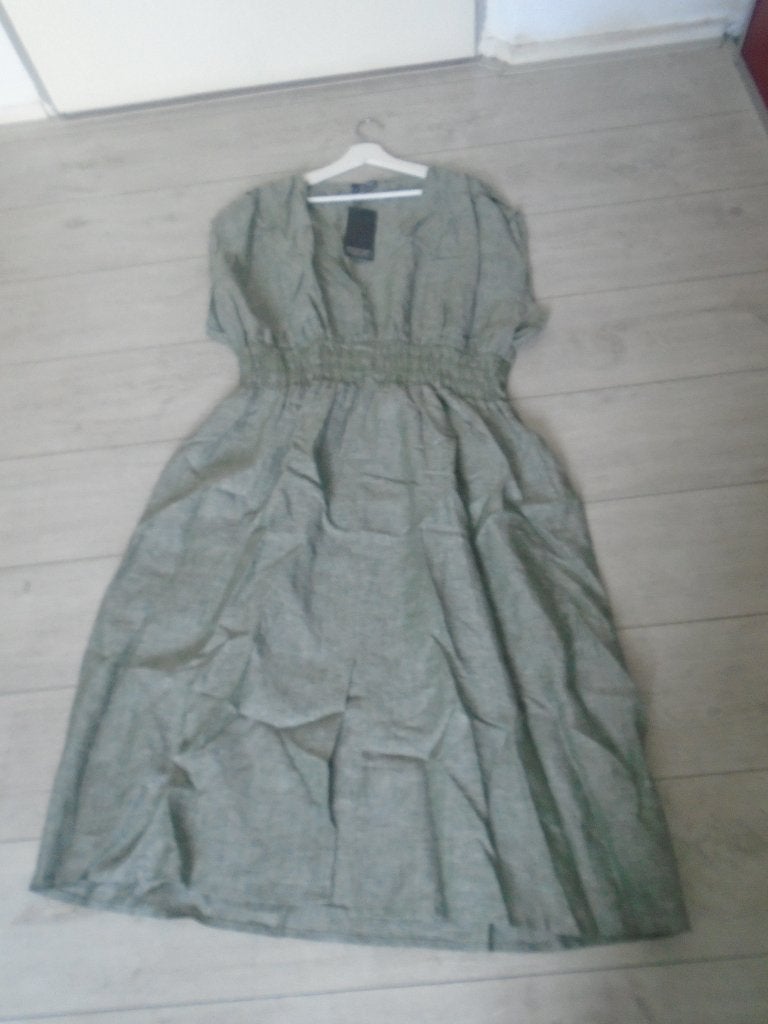 Nieuw Norah Lange linnen jurk maat 48, Verzenden, Maat 46/48 (XL) of groter, Nieuw, Norah