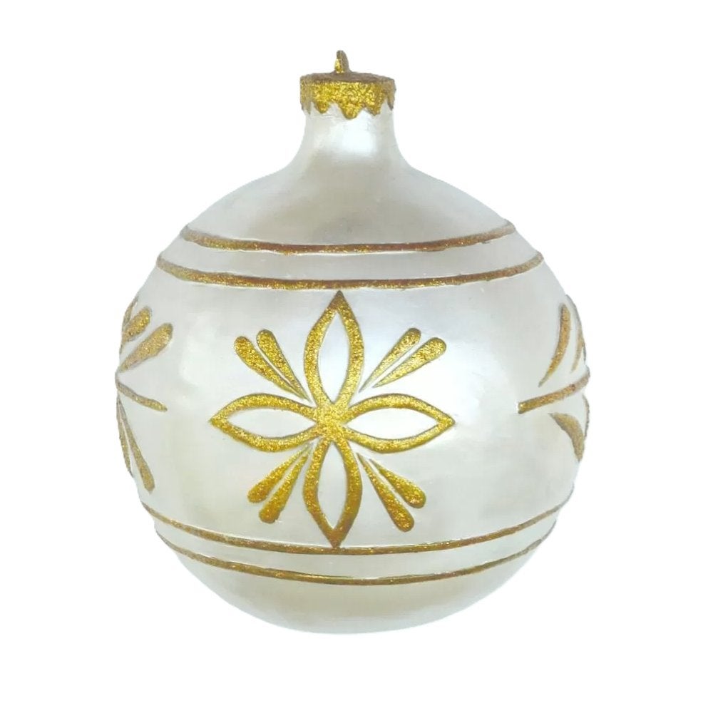Christmas Decor Ball White – Kerstbal Diameter 40 cm