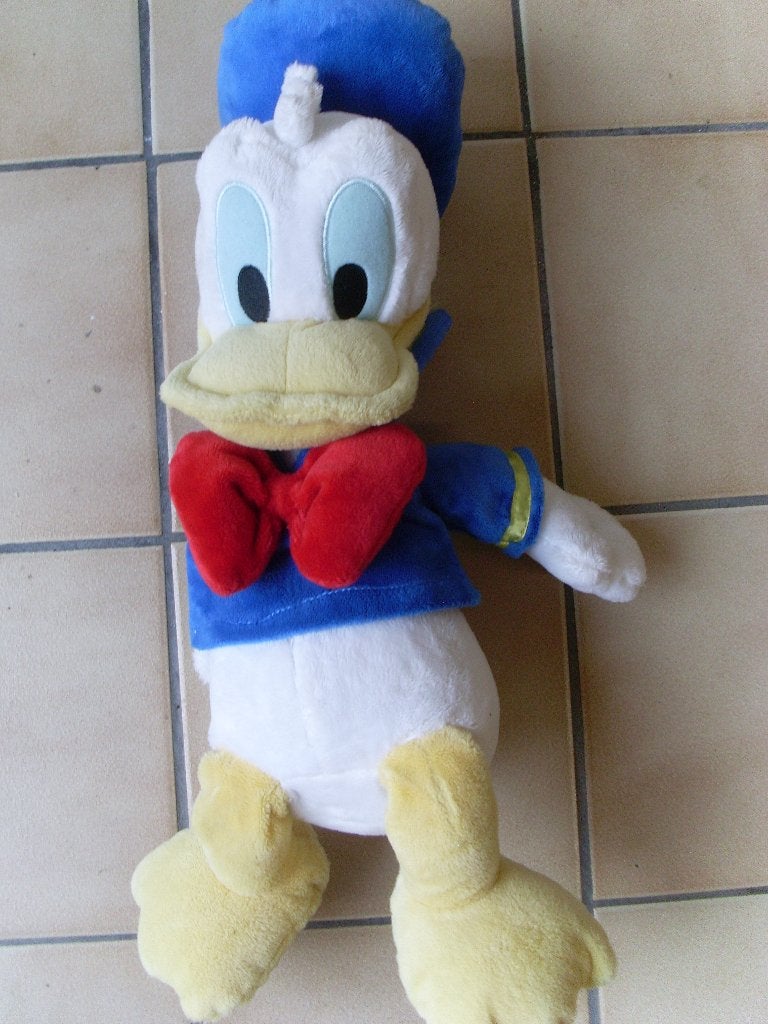 Knuffel Donald Duck Nicotoy, Disney, Ophalen of Verzenden, Zo goed als nieuw, Middelgroot (20 tot 80 cm)