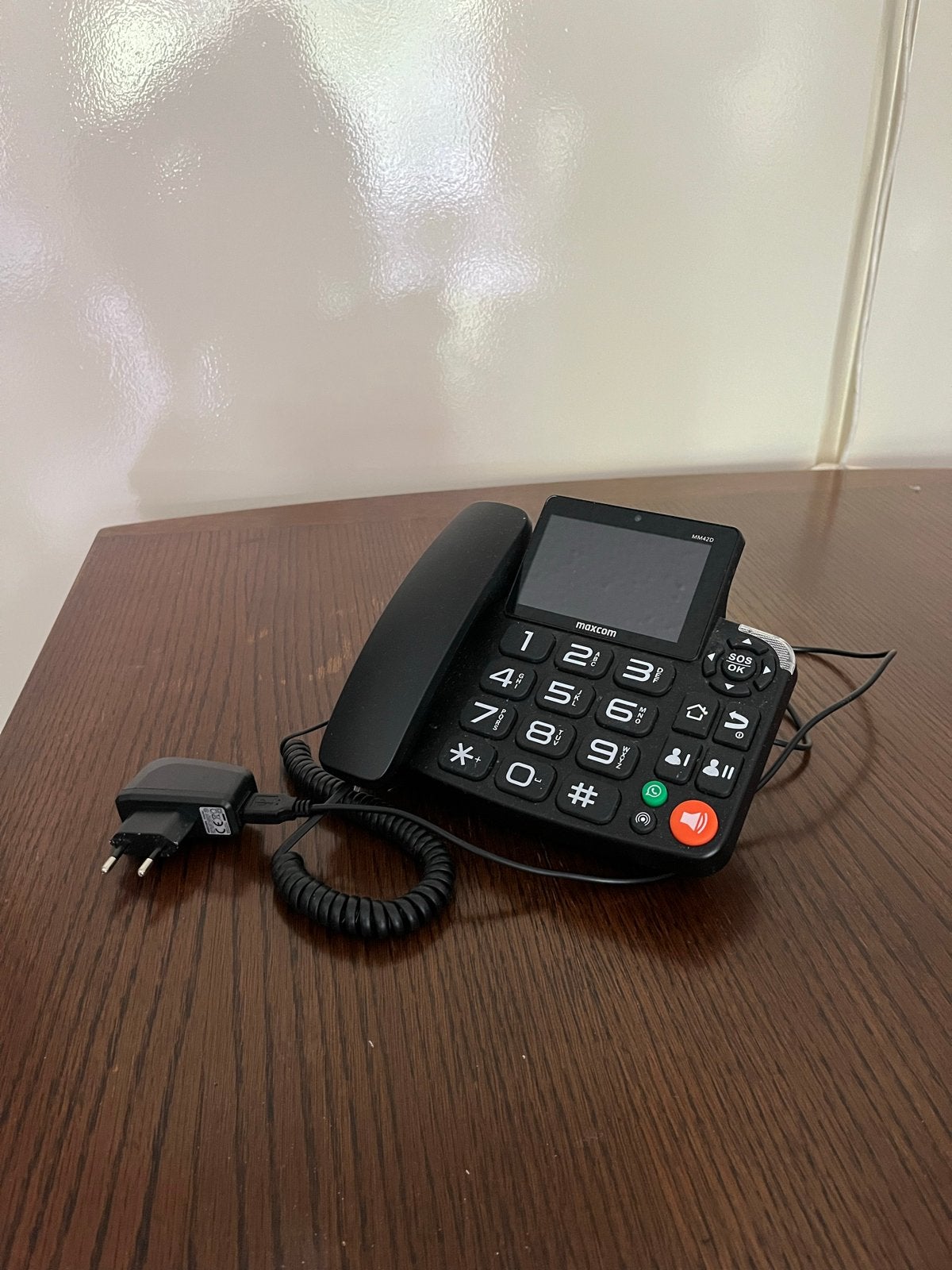 Maxcom MM42D Telefoon met Grote Toetsen, Ophalen, Zo goed als nieuw