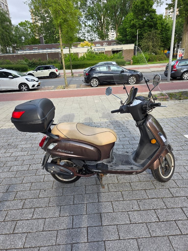 SYM Fiddle II 50cc 2016 | 18.278 km, Ophalen, Gebruikt, Maximaal 45 km/u, Benzine