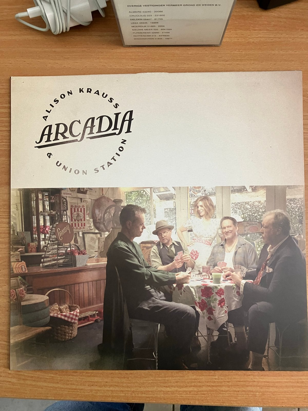 Alison Krauss & Union Station - Arcadia LP, LP, Inclusief insert, Ophalen of Verzenden, Zo goed als nieuw