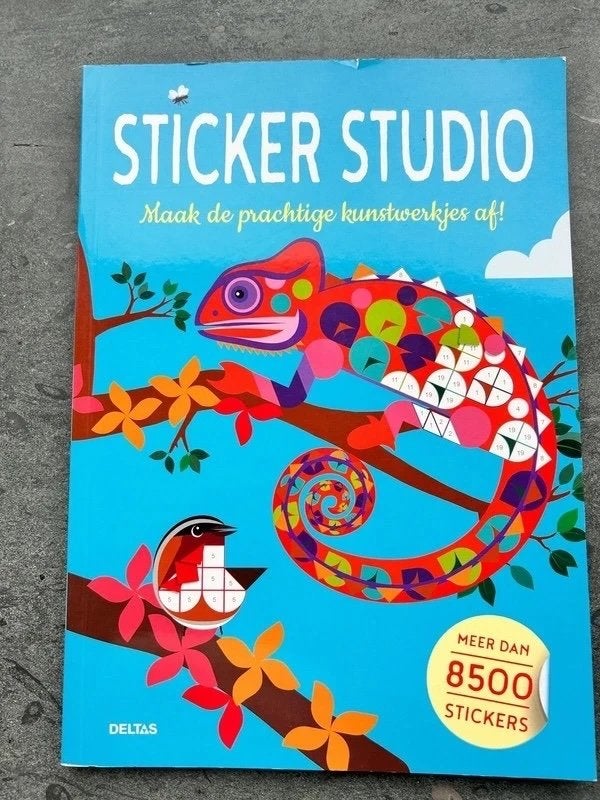 sticker studio deltas mozaiek stickerboek *nieuw*, Ophalen of Verzenden, Nieuw