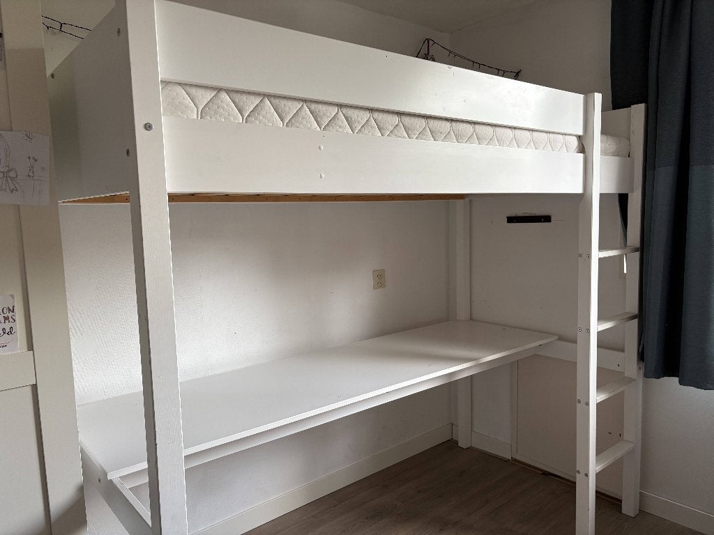 mooie stevige hoogslaper, Ophalen, Hoogslaper, Eenpersoons, 210 cm