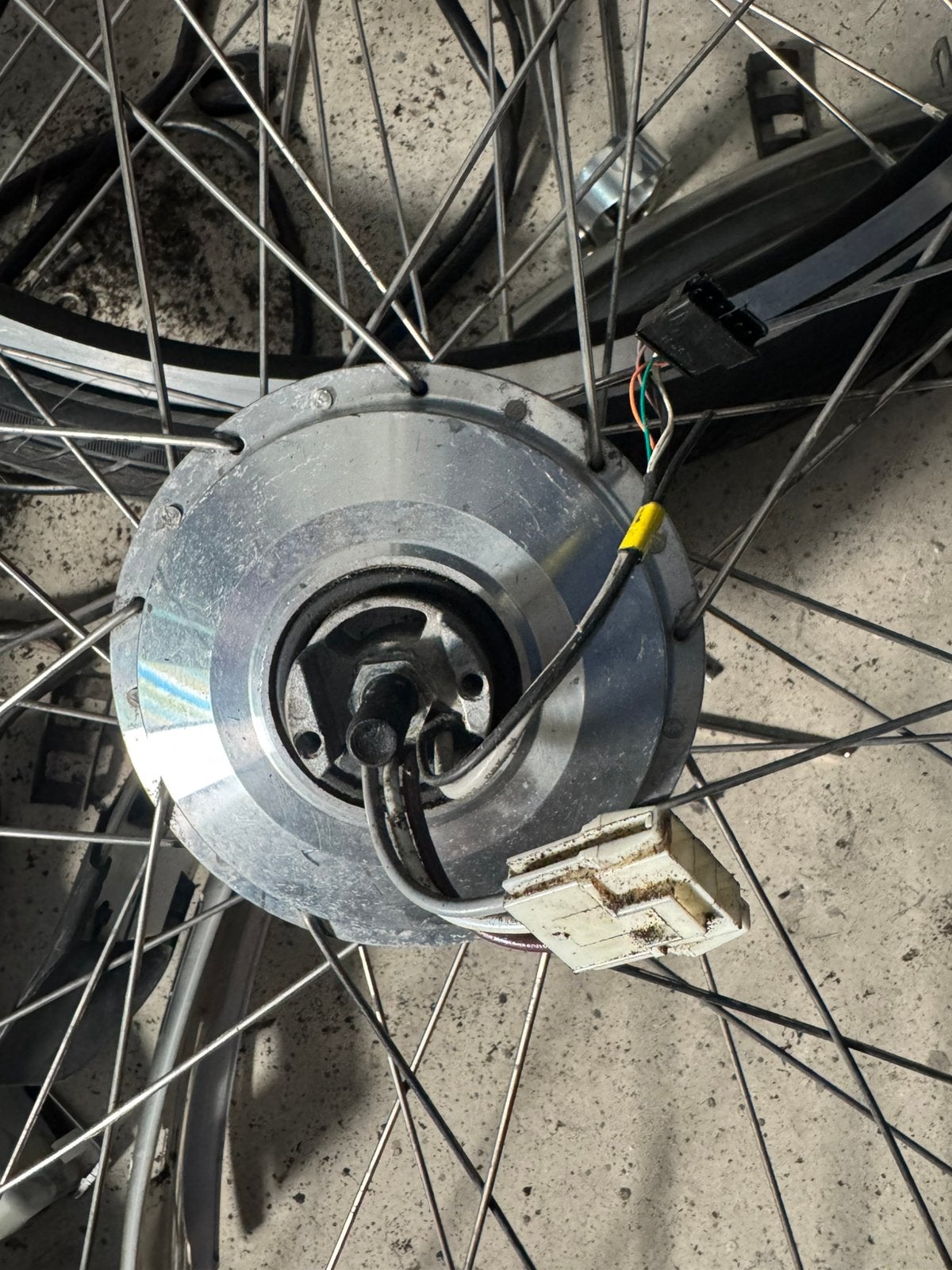Sparta C4 C3 voorwielmotor bagagedrager accu slee docking, Ophalen of Verzenden, Zo goed als nieuw