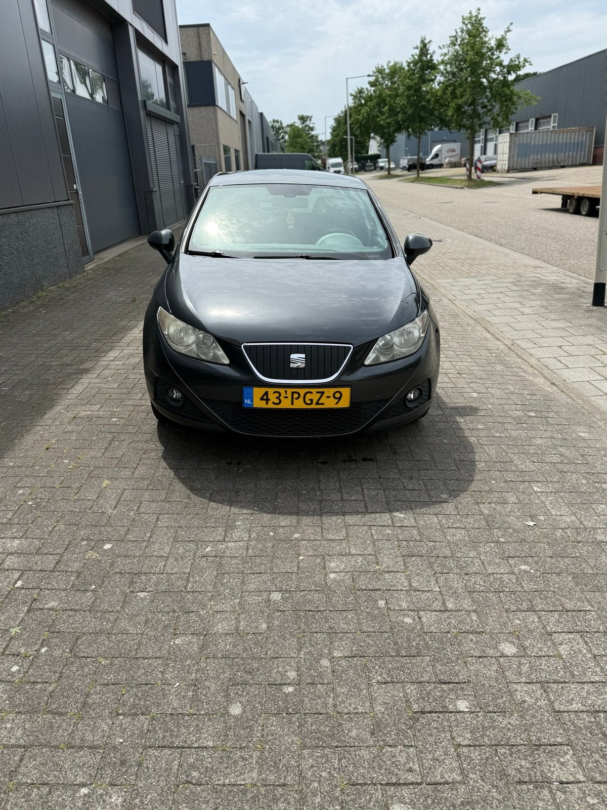 Seat Ibiza 1.2 TDI 55KW Ecomotive 2011 Grijs, Auto's, Voorwielaandrijving, 74 pk, 1199 cc, 96 €/maand