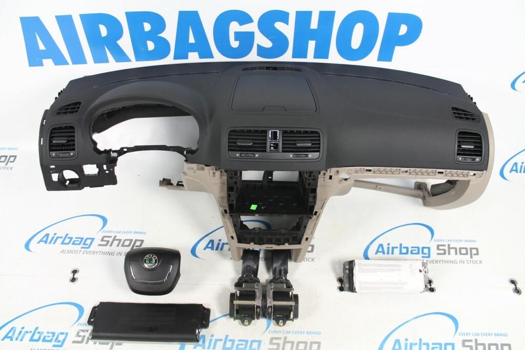 Airbag set - Dashboard beige Skoda Yeti (2009-heden), Auto-onderdelen, Dashboard en Schakelaars