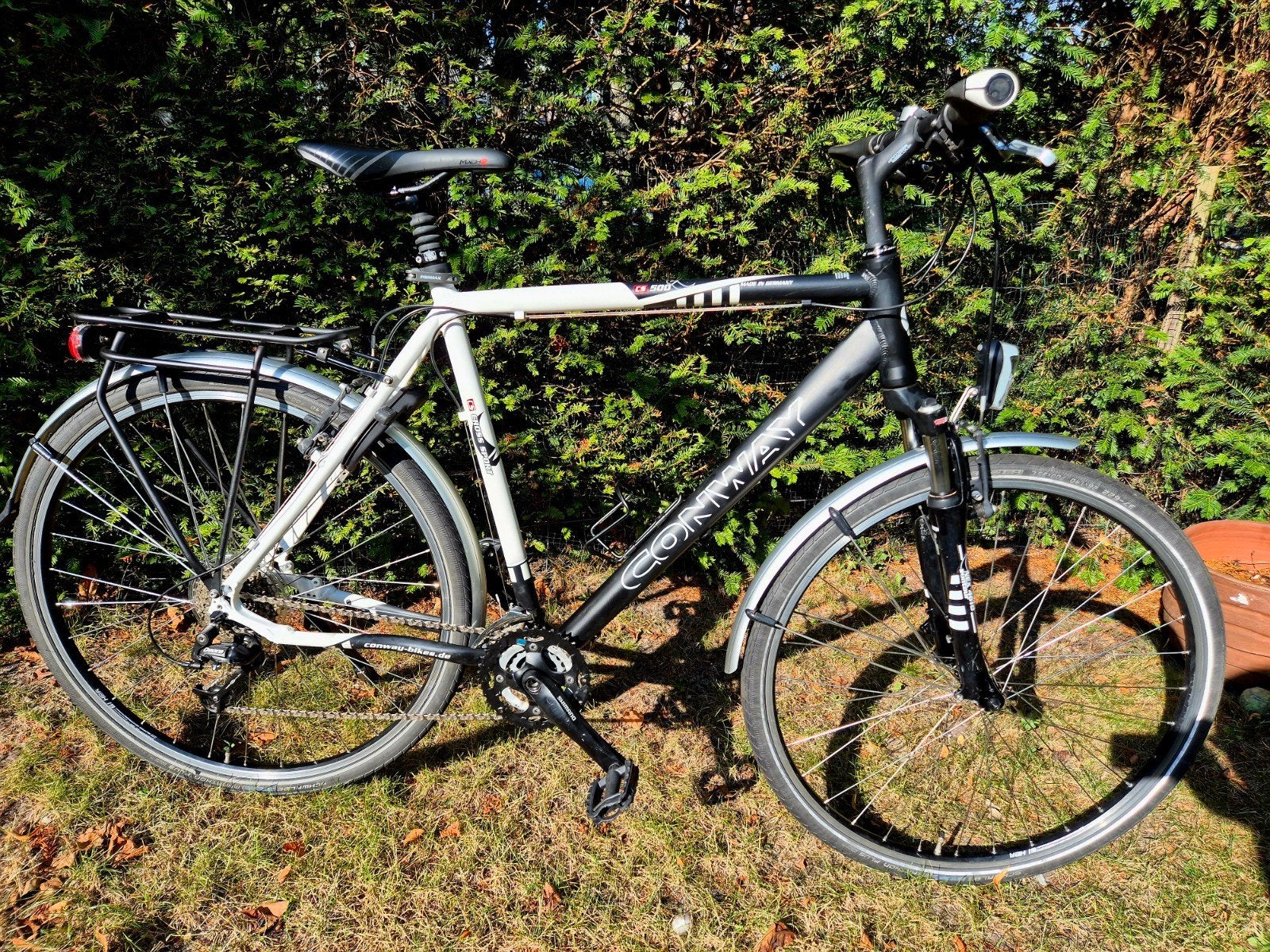 Sportieve toerfiets, 28 inch, Gebruikt, Vering, Velgrem