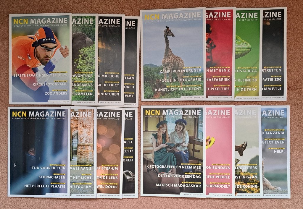 NCN Magazine Nikon tijdschriften 16 stuks, Ophalen of Verzenden, Zo goed als nieuw, Overige typen