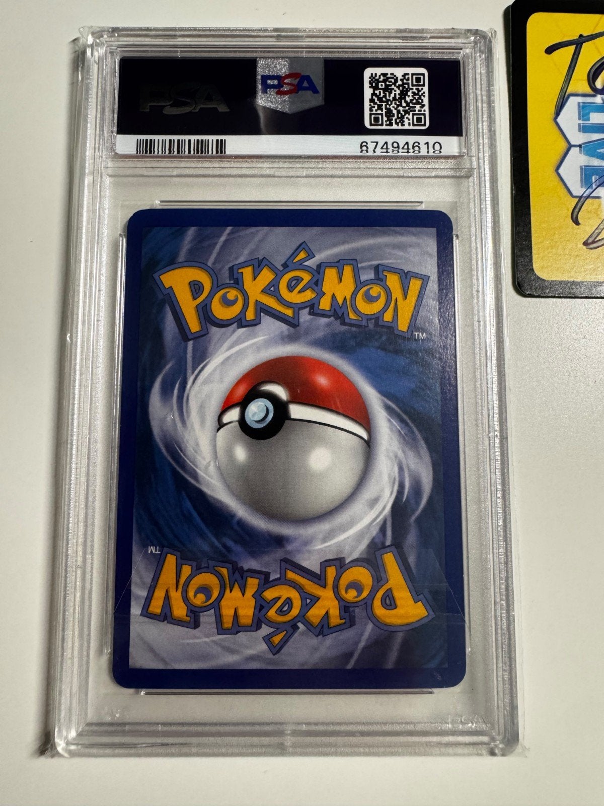 Pokemon Ex Delta Species Dragonite Holo #3 - PSA 9 POP 280, Ophalen of Verzenden, Zo goed als nieuw, Losse kaart, Foil
