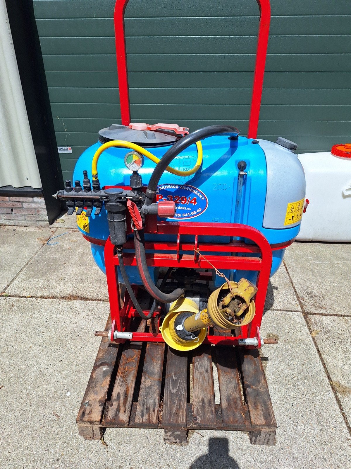 Biardzki gedragen veldspuit 200 liter met aftakas, Zakelijke goederen, Agrarisch | Werktuigen, Ophalen, Gewasbescherming en Bemesting