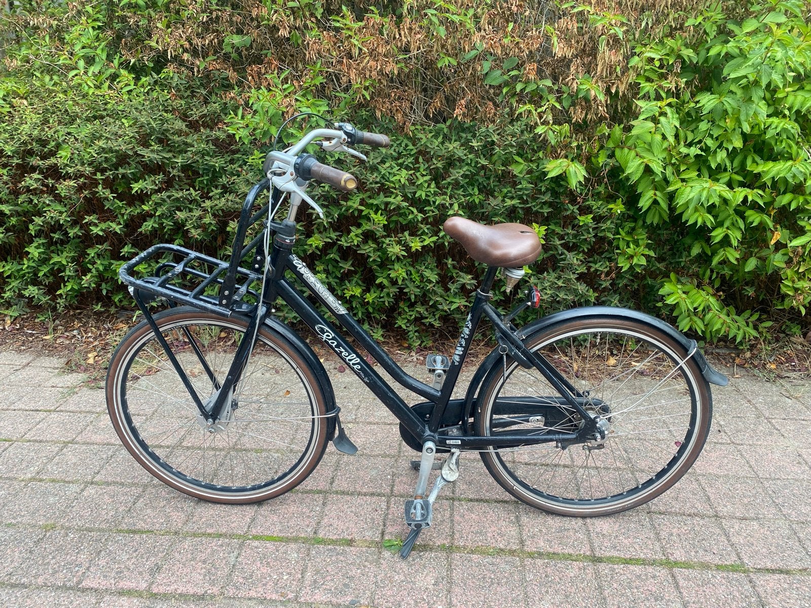 Gazelle Miss Grace D54 Zwart 28 inch(station/studentenfiets), Fietsen en Brommers, Fietsen | Dames | Damesfietsen, Ophalen, Versnellingen