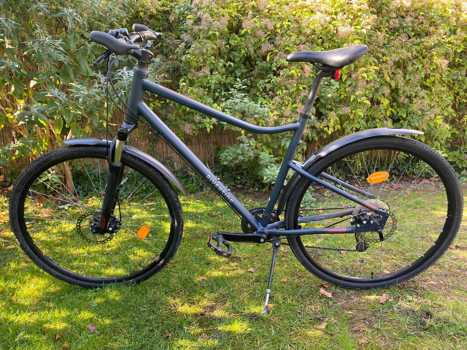 Riverside RS500 Hybride mountainbike, Vering, 49 tot 53 cm, Zo goed als nieuw, Schijfrem