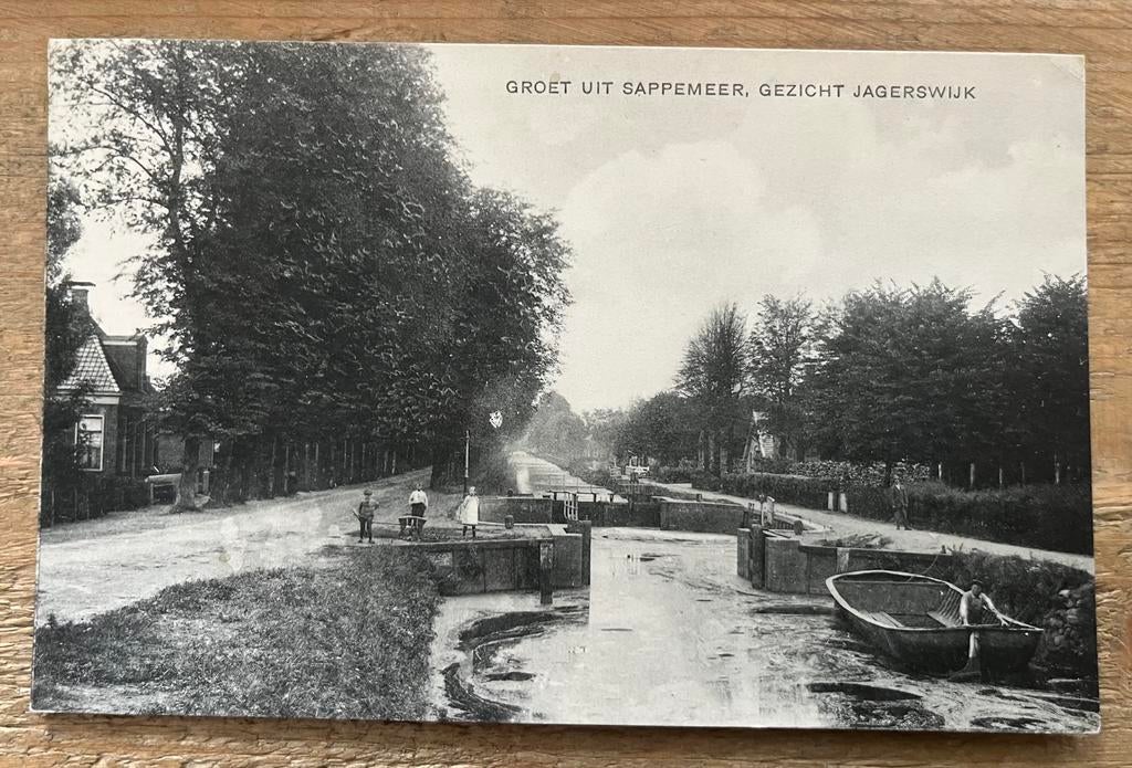 Sappemeer, Verzamelen, Ophalen of Verzenden, 1920 tot 1940, Gelopen, Groningen