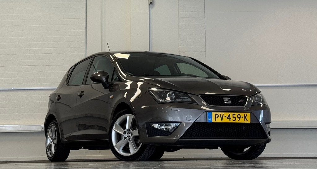 Seat Ibiza 1.0 EcoTSI FR Connect Automaat Camera Leer Navi M, Auto's, Seat, Leder en Stof, Bedrijf, 570 kg, 999 cc