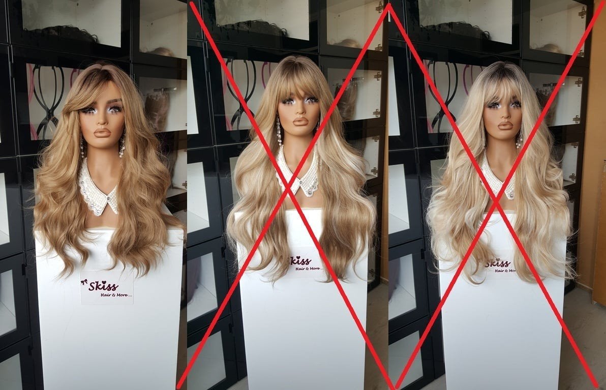 Nieuw - Pruik met Pony - Lok - Haar  - Wig - Pruiken -, Ophalen of Verzenden, Nieuw, Pruik of Haarverlenging