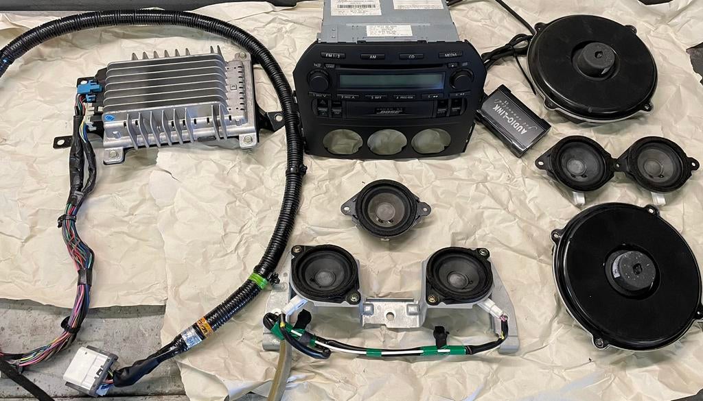Mazda MX-5 NC Bose audiosysteem, Ophalen, Gebruikt