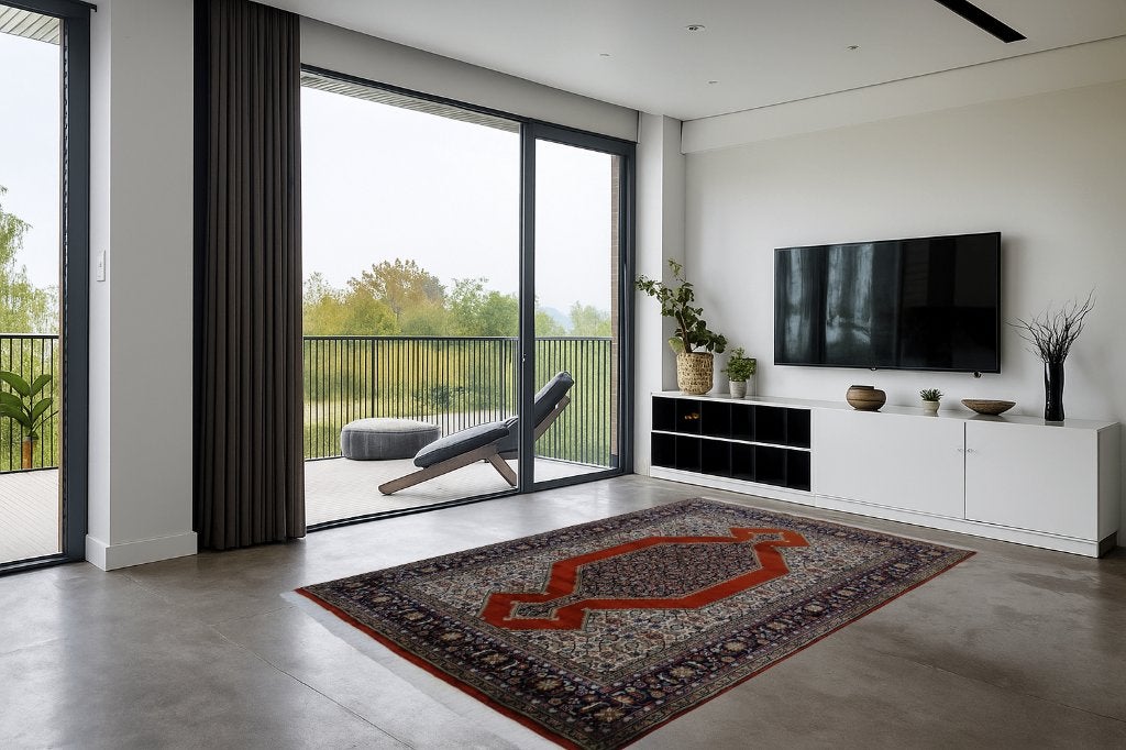 Perzisch tapijt - Bidjar - 240 x 173 cm - Handgeknoopt, -, -, 150 tot 200 cm, 200 cm of meer