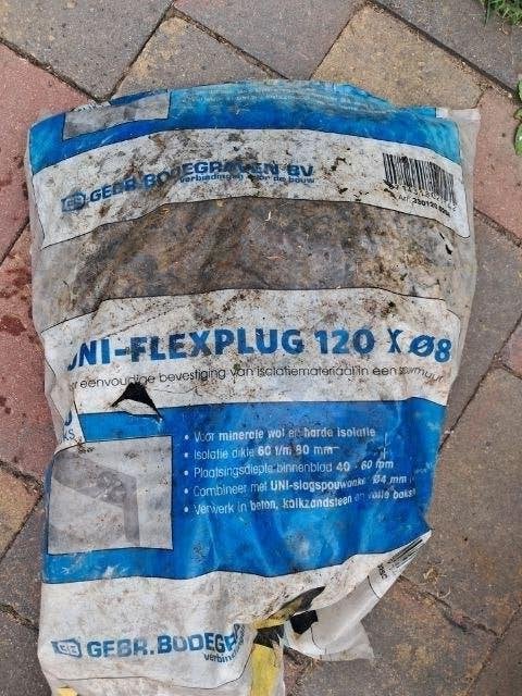 Te koop: Isolatiepluggen, Overige materialen, Nieuw, 15 m² of meer, Muurisolatie
