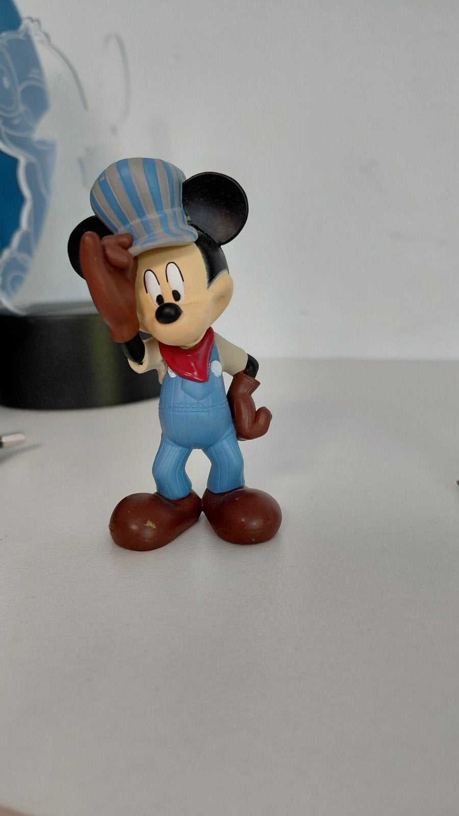 Mickey mouse figuur, Verzamelen, Ophalen of Verzenden, Mickey Mouse, Zo goed als nieuw, Beeldje of Figuurtje