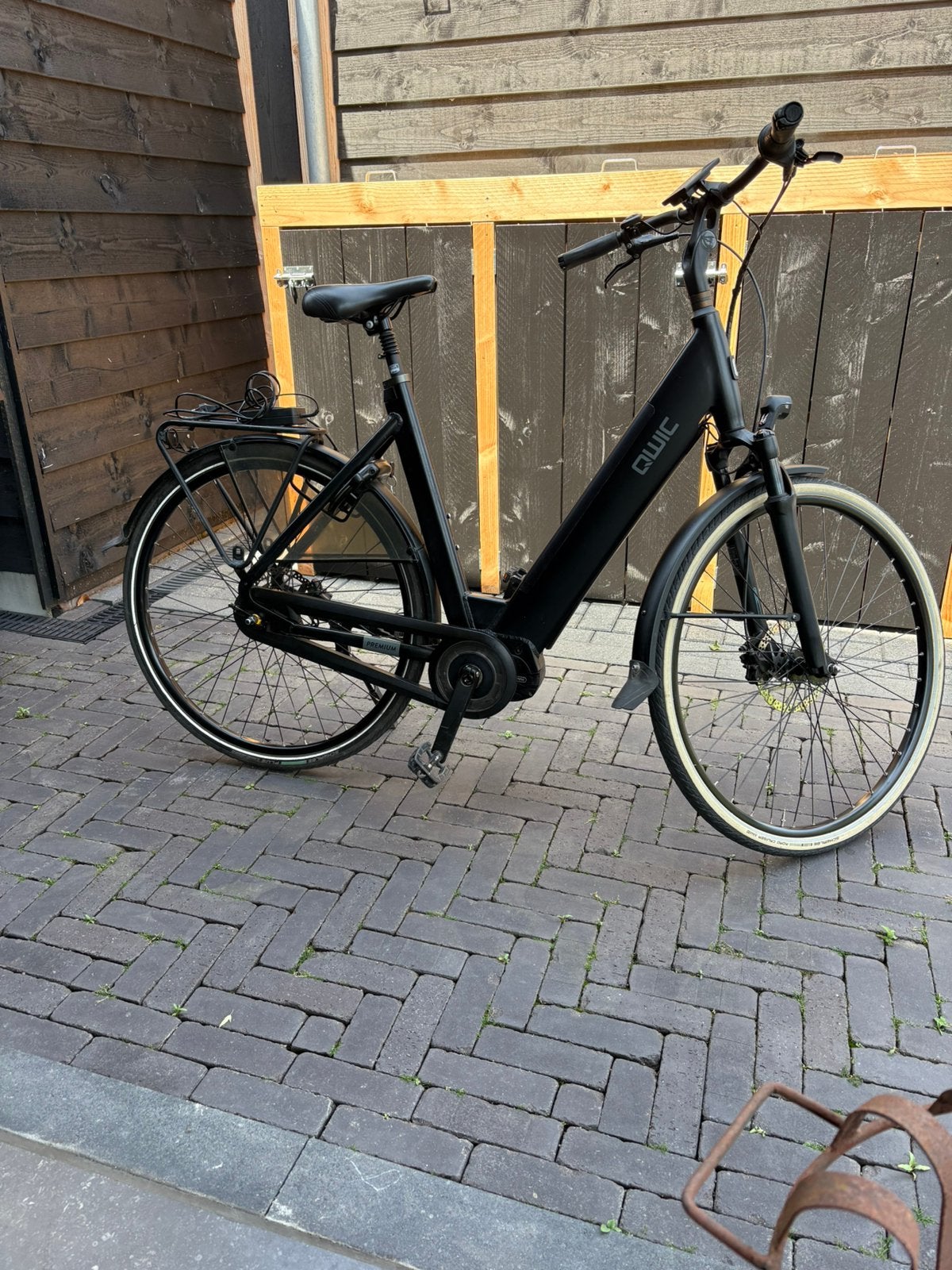 Qwic mn7+ premium elektrische fiets, Fietsen en Brommers, 55 tot 59 cm, Ophalen, Gebruikt