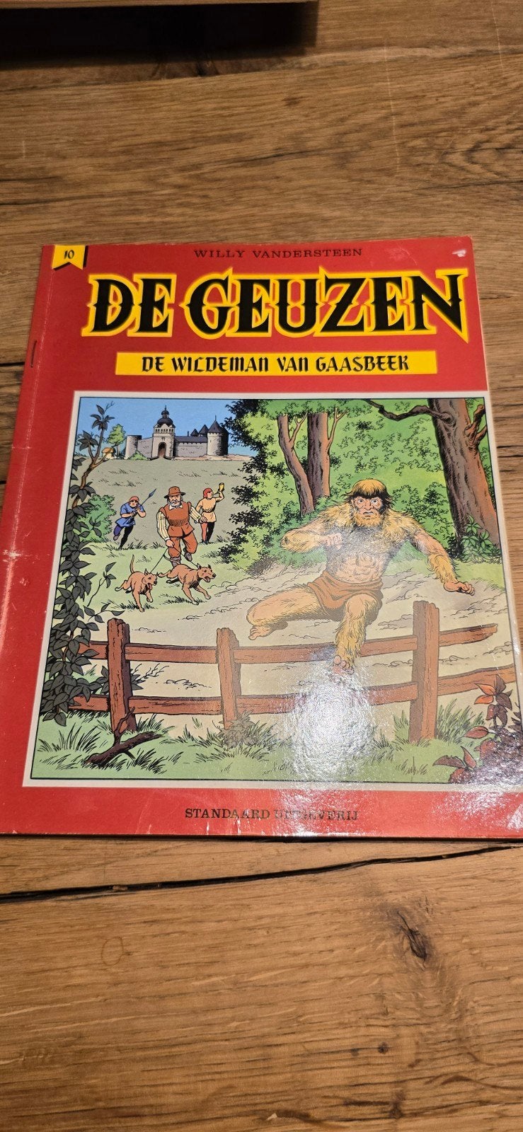 De Geuzen - De Wildeman van Gaasbeek (Willy Vandersteen), Gelezen, Willy Vandersteen, Eén stripboek, Ophalen of Verzenden