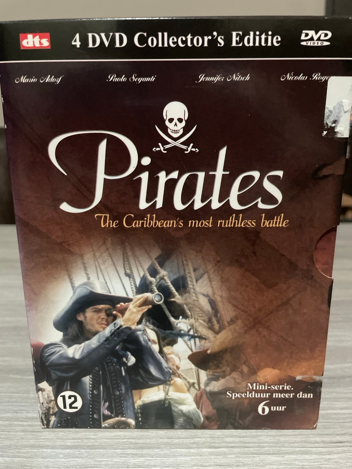 Pirates: The Caribbean's Most Ruthless Battle (4 DVD), Engels, Speciale editie, Nederlands, Ophalen of Verzenden