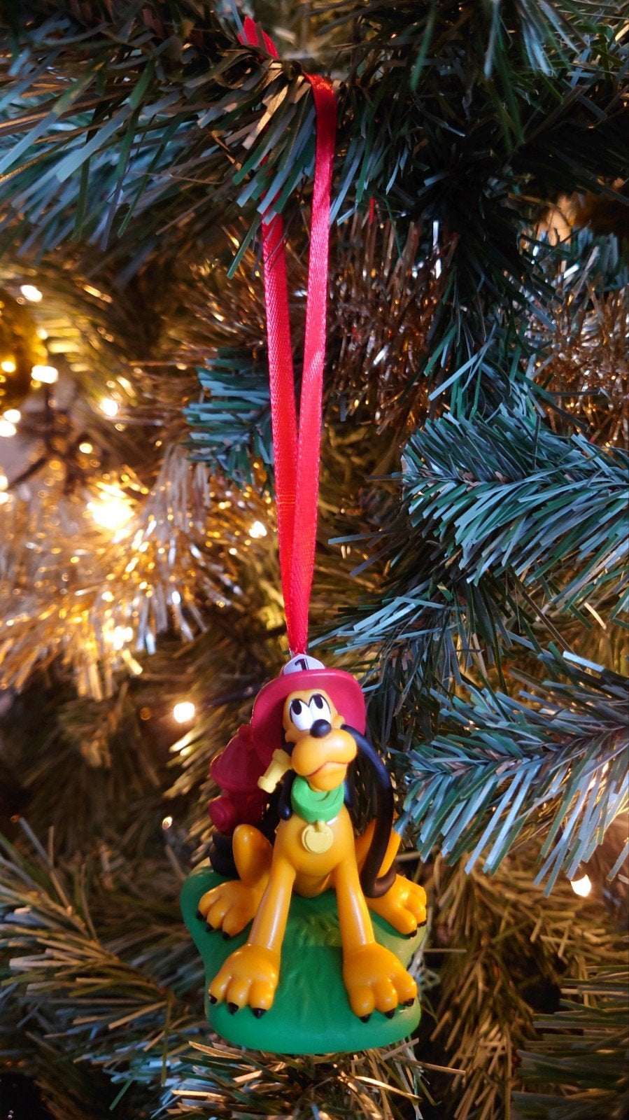 Disney Pluto kerst ornament hanger kerstbal, Verzamelen, Ophalen of Verzenden, Goofy of Pluto, Nieuw